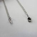 Colar Duplo com Correntes Grossas Banhado em Ródio Branco