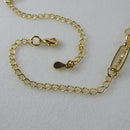 Colar Duplo com Coração Banhado em Ouro 18k