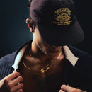 Colgante de San Benito II bañado en oro de 18 quilates