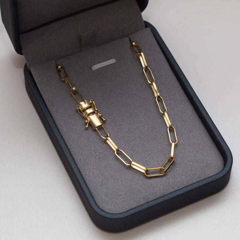 Corrente Cartier 3,5mm Banhado a Ouro 18k