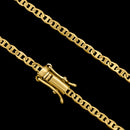 CADENA MARINERA DE 3MM BAÑADA EN ORO 18K