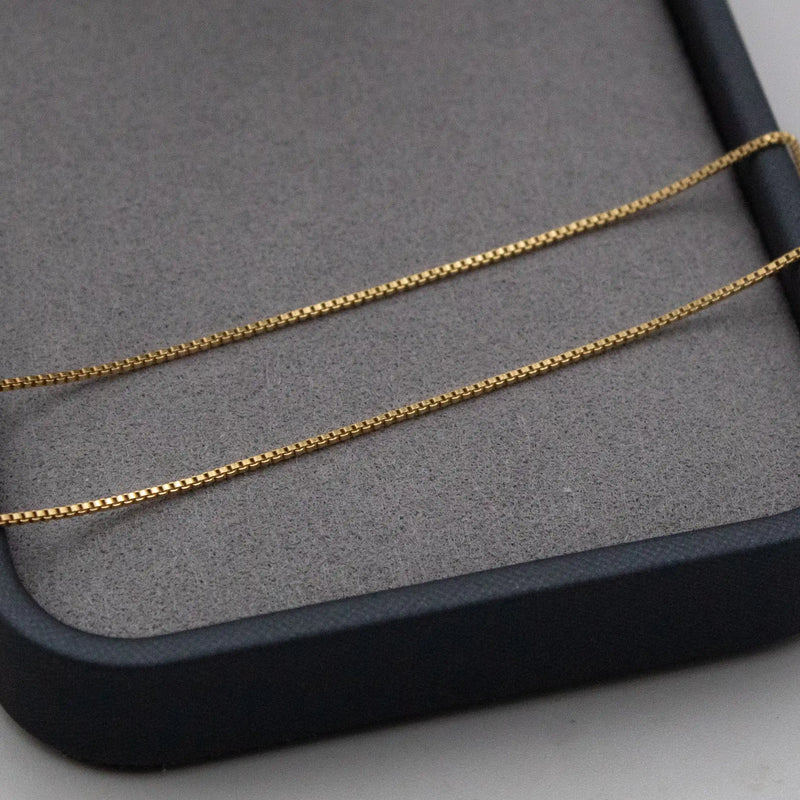 Corrente Veneziana com pingente Ferradura mini Banhado a Ouro 18k